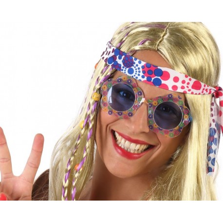 GAFAS HIPPIE FLORES