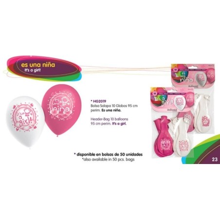 GLOBOS ES UNA NIÑA