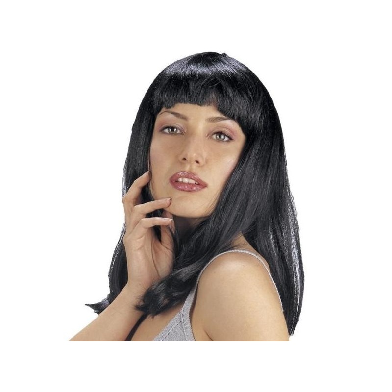 PELUCA LISA CON FLEQUILLO