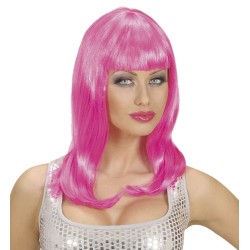 PELUCA LISA ROSA 2