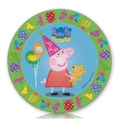 PLATOS PEPPA PIG PEQUEÑOS 18CM 2