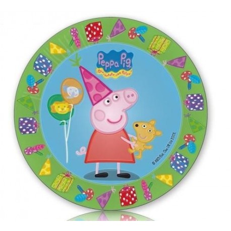 PLATOS PEPPA PIG PEQUEÑOS 18CM