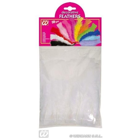 PLUMAS BLANCAS 10 CM