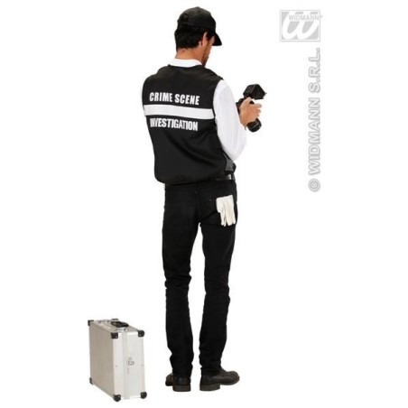 DISFRAZ DE FBI ESCENA DEL CRIMEN ADULTO