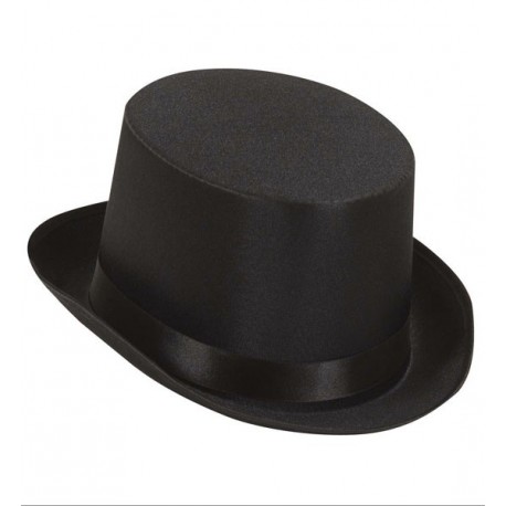 SOMBRERO COPA RASO NEGRO