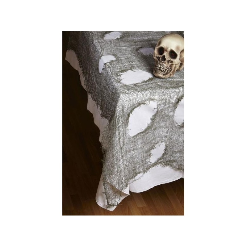 MANTEL DECORATIVO TERROR VERDE