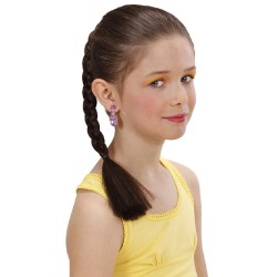 TRENZA CASTAÑA INFANTIL 2