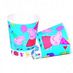 VASOS PEPPA PIG PEQUEÑOS