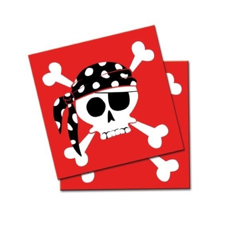 SERVILLETAS PIRATAS