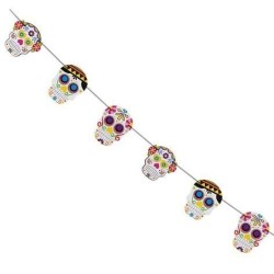 GUIRNALDA CALAVERAS DÍA DE LOS MUERTOS 2