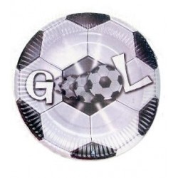 PLATOS FUTBOL "GOOL"