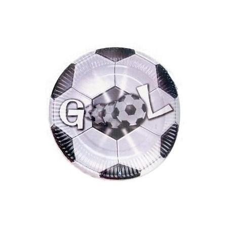 PLATOS FUTBOL "GOOL"