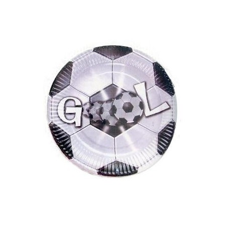 PLATOS FUTBOL "GOOL"