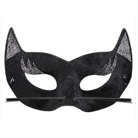 ANTIFAZ PANTERA NEGRA DE TERCIOPELO