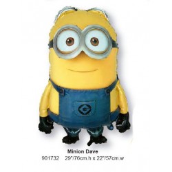 GLOBOS FOIL MINION DAVE