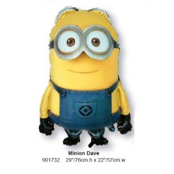 GLOBOS FOIL MINION DAVE 2