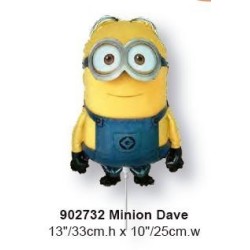 GLOBOS FOIL MINION DAVE MINI CON PALO 2