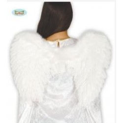 ALAS ÁNGEL PLUMAS BLANCAS