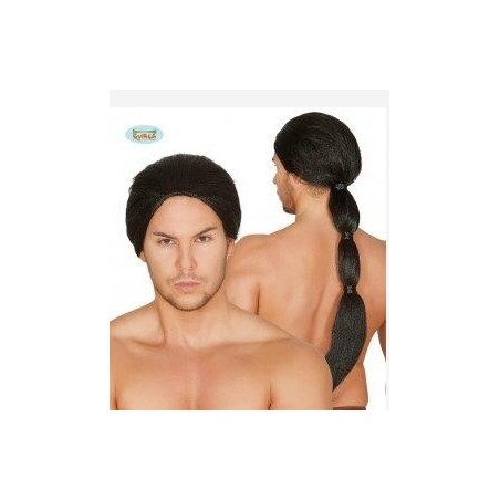 PELUCA CON TRENZA
