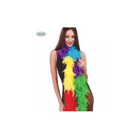 BOA PLUMAS MULTICOLOR