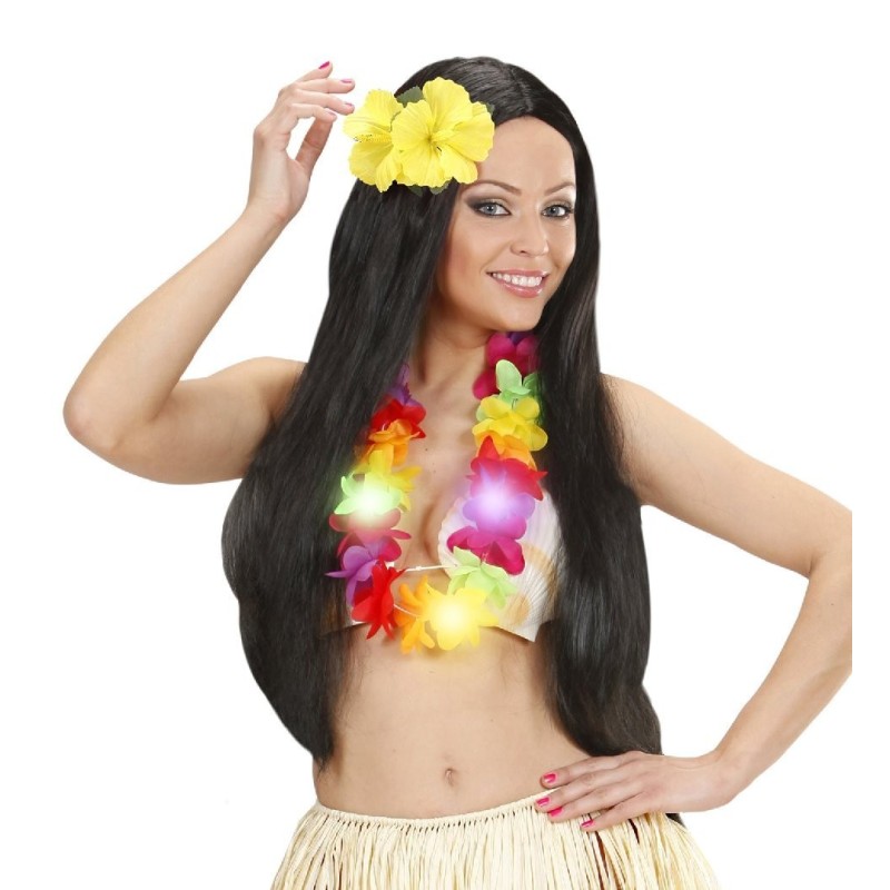 FLOR PINZA PARA EL PELO CON 2 FLORES