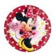 PLATOS MINNIE ROJO 20CM PARA CUMPLEAÑOS