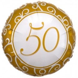 GLOBOS FOIL 50 ANIVERSARIO