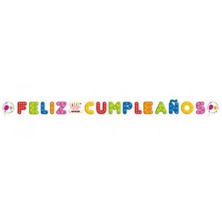 GUIRNALDA FELIZ CUMPLEAÑOS