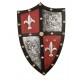 ESCUDO MEDIEVAL FOAM 51X34CM