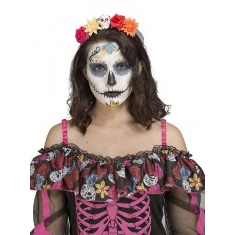 DIADEMA DÍA DE LOS MUERTOS