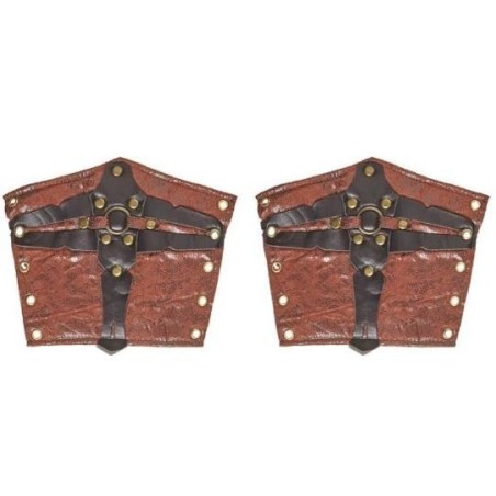 BRAZALETES ROMANOS/GRIEGOS SIMIL PIEL