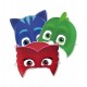 CARETAS PJ MASKS CARTÓN 6UDS