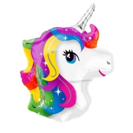 GLOBOS FOIL UNICORNIO ARCOIRIS
