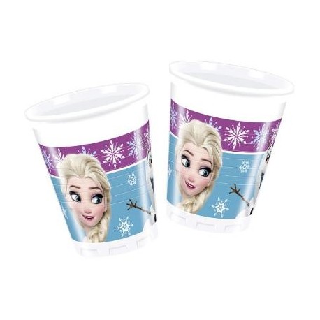 VASOS FROZEN PARA CUMPLEAÑOS