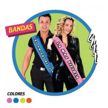 BANDA PERSONALIZAR LETRAS ARCOIRIS