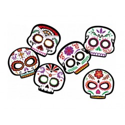 CARETAS DÍA DE LOS MUERTOS