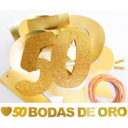 GUIRNALDA "50 BODAS DE ORO"