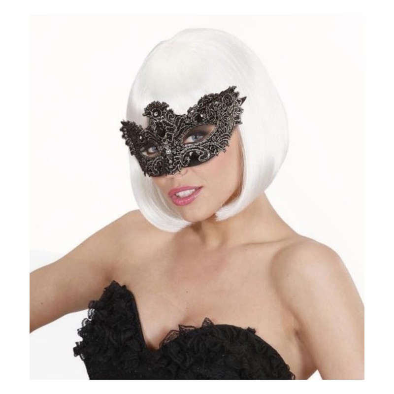 ANTIFAZ NOBLE MEDIEVAL DE ENCAJE
