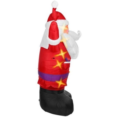 PAPÁ NOEL HINCHABLE LUMINOSO