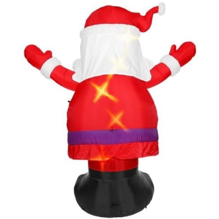 PAPÁ NOEL HINCHABLE LUMINOSO