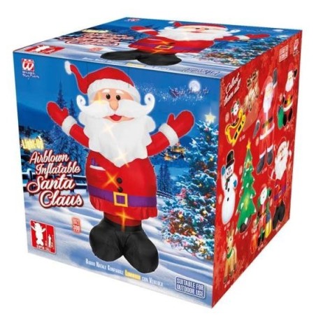 PAPÁ NOEL HINCHABLE LUMINOSO