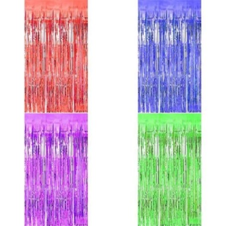 CORTINAS METALIZADAS PARA DECORACIÓN 