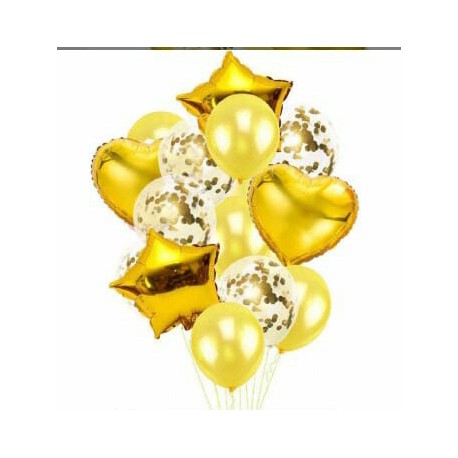 GLOBOS FOIL BOUQUET