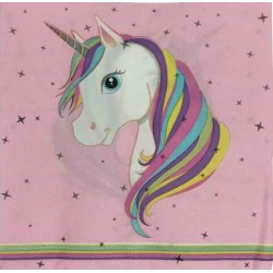 SERVILLETAS DE UNICORNIO