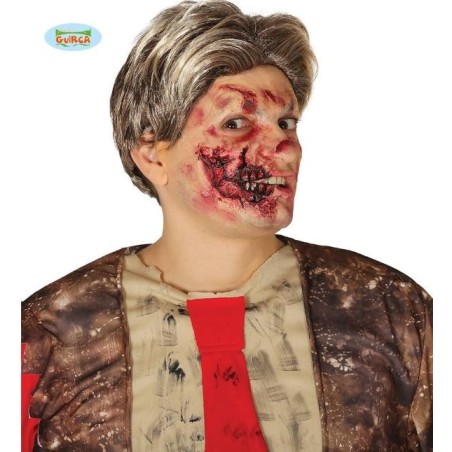 PRÓTESIS LÁTEX MEDIA MANDÍBULA ZOMBIE