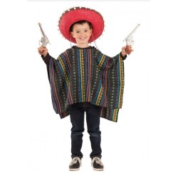 PONCHO MEJICANO INFANTIL