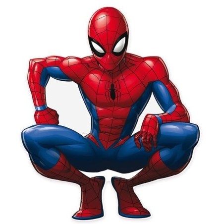 FIGURA  DECORATIVA DE CARTÓN DE SPIDERMAN