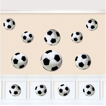 FIGURAS DECORATIVAS PELOTAS FÚTBOL