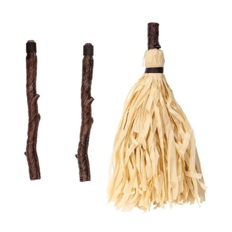 ESCOBA DE BRUJA DESMONTABLE