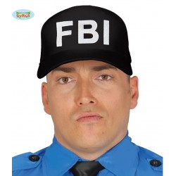 GORRA FBI NEGRA